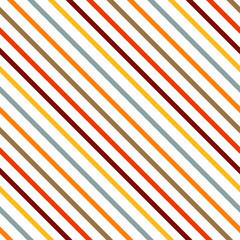 Seamless vector pattern on the theme of Halloween, colored lines on a white background. Endless texture for wallpaper, flyers, covers, banners, fill pattern, web page, background, surface.