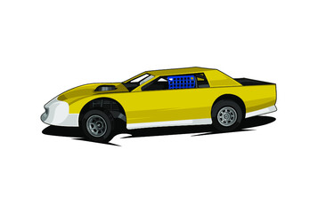 Obraz na płótnie Canvas car sport illustration