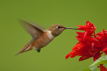 Ruffous Hummingbird taken in Colorado