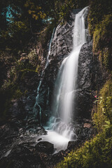 Fototapeta na wymiar Tiefenbach Wasserfall Langzeitbelichtung