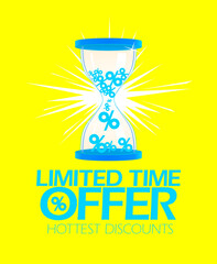 Limited time offer - vector banner template