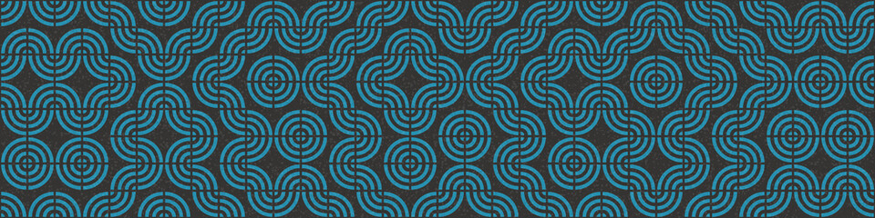 Naklejka premium Abstract Geometric Pattern generative computational art illustration