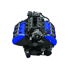 Fototapeta premium engine car 