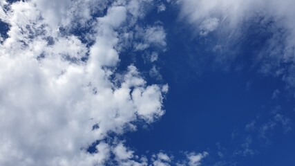 blue sky with clouds
