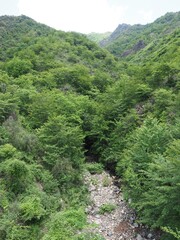 Various landscapes in the Ashio area