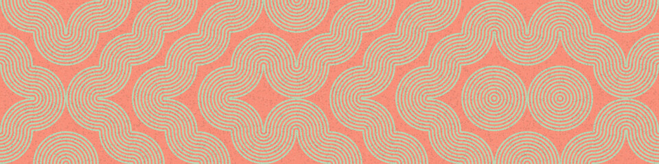 Abstract Geometric Pattern generative computational art illustration