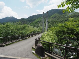 Various landscapes in the Ashio area