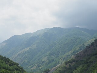 Various landscapes in the Ashio area