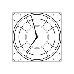 clock vector illustration