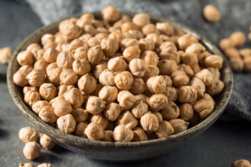 Dry Organic Chickpea Garbanzo Beans