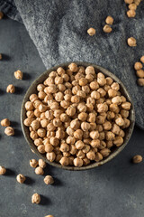 Dry Organic Chickpea Garbanzo Beans