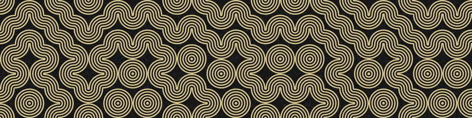 Abstract Geometric Pattern generative computational art illustration