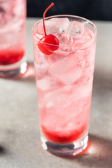 Boozy Refreshing Dirty Shirley Cocktail