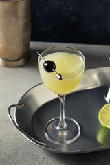 Cold Refreshing Last Word Gin Cocktail
