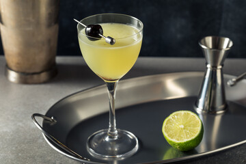 Cold Refreshing Last Word Gin Cocktail