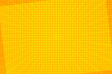 Comic yellow background. Pop art retro style