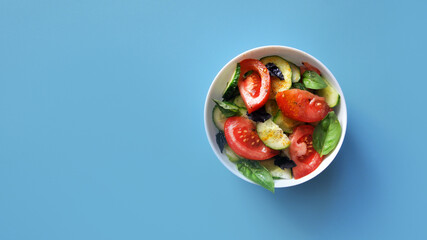 tomato and salad