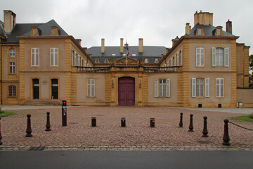Fototapeta premium ancient palace (prefecture) in metz in lorraine (france) 
