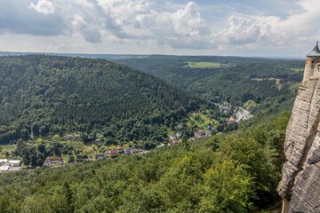 Naklejka na ściany i meble Sächsische Schweiz