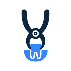 Dental, surgery icon. Simple editable vector design isolated on a white background.
