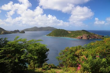 Guadeloupe landscape - Les Saintes