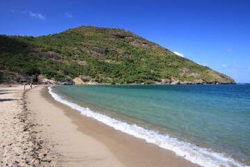 Fototapeta na wymiar Guadeloupe beautiful beach