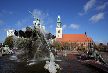 St. Mary's Church in Alexanderplatz, Berlin