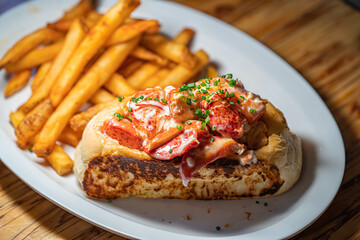 Traditional New England Lobster Roll