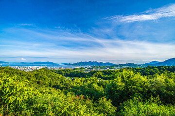 広島県　宮島サービスエリアから望む絶景