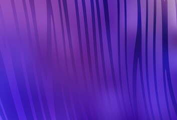 Fototapeta premium Light Purple, Pink vector background with curved lines.