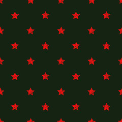 
Abstraction stars vector pattern, geometric seamless pattern.