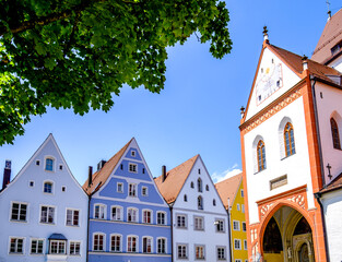 Fototapeta premium old town of Landsberg am Lech