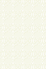 elegant white seamless pattern