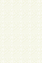 elegant white seamless pattern
