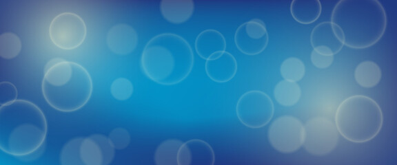 Abstract background with blur bokeh light effect