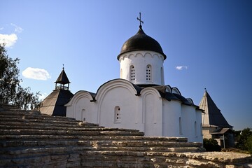 Church of St. George. Fortress Old Ladoga, Russia