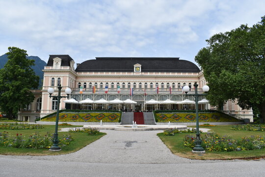 Kaiservilla in Bad Ischl, Austria. Kaiservilla was the summer residence of Emperor Franz Joseph and Empress Sisi Elisabeth of Austria.