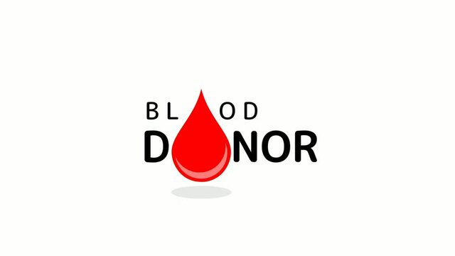 Motion graphic design about blood donor for celebrating world blood donor day or any event. 