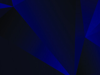 Polygonal geometric background. Dark blue colour, Vector illustration