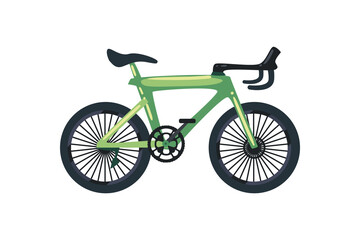 Fototapeta premium green ecology bicycle