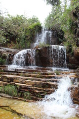 Waterfall in the city of Capitólio MG - Brazil