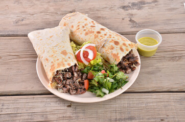 Tortillon carne asada stew mexican food