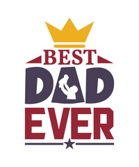 best dad ever t shirt design