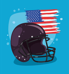 american football helmet