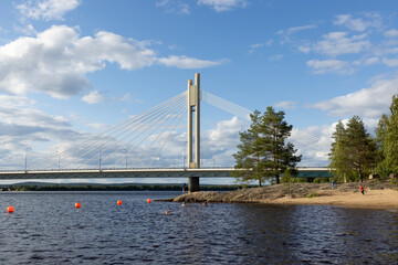 Obraz premium Lapland Rovaniemi Finland 