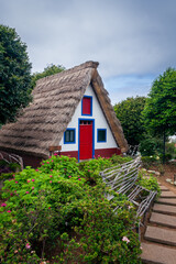 Fototapeta na wymiar Madeira Island traditional house