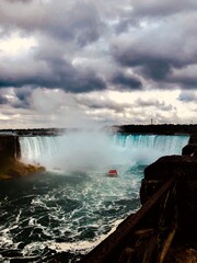 rainbow over the river