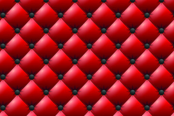 Red leather upholstery pattern