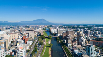 《岩手県》盛岡市の街並み
