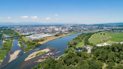 《岩手県》北上市の街並み